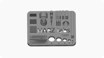HARZ Labs test model